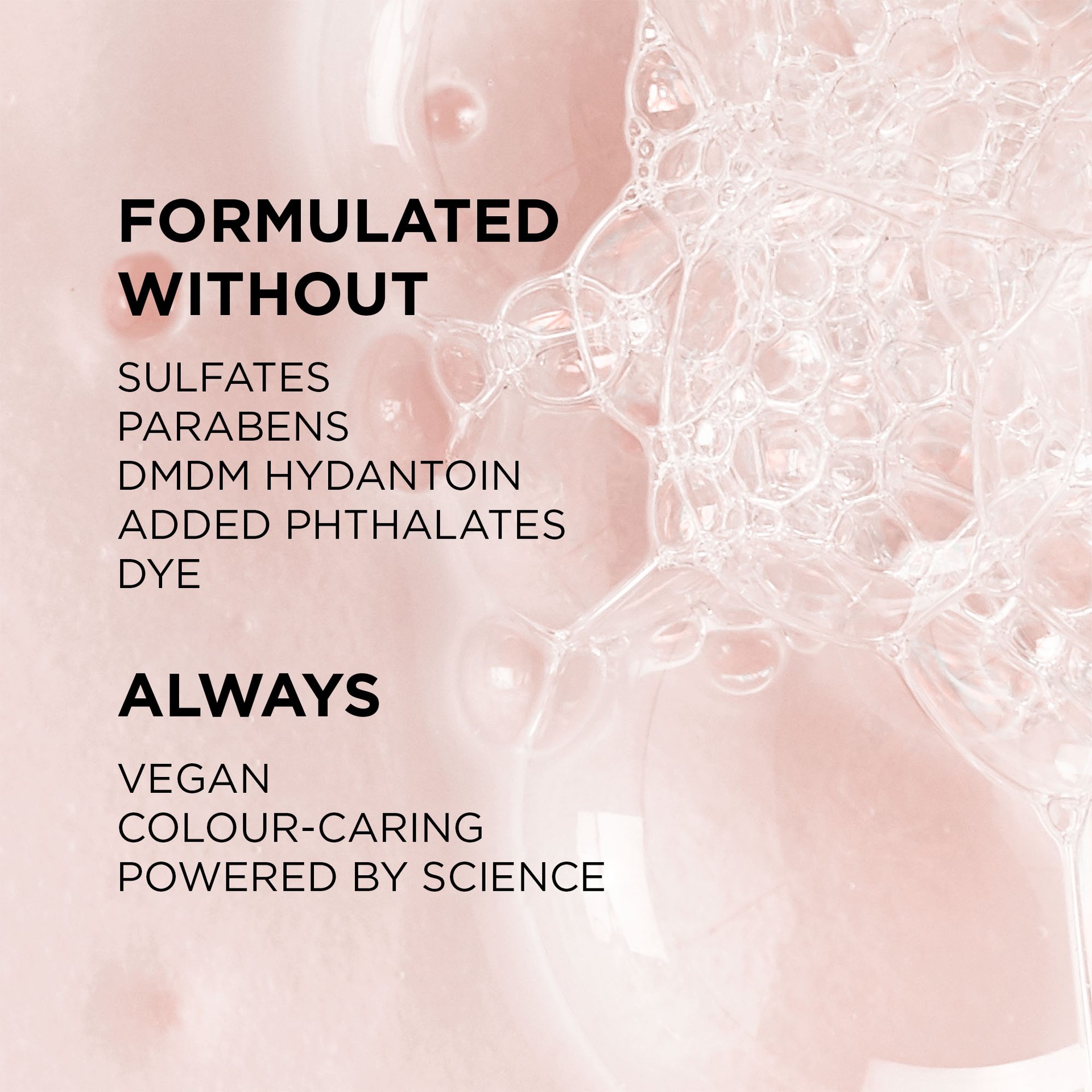 L'Oréal Paris EverPure Sulfate-Free Bonding Shampoo, Free of Ingredients and Textures